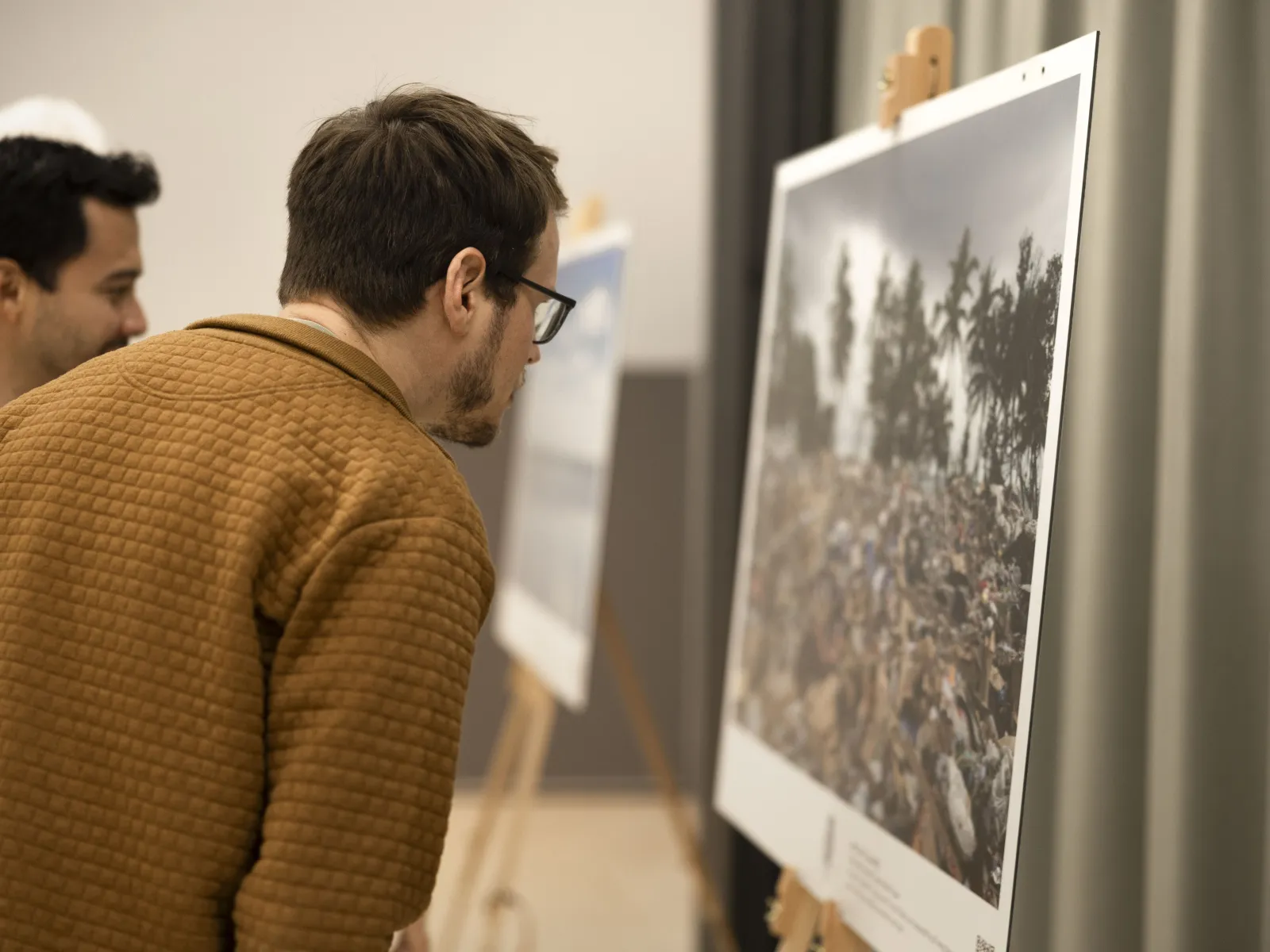Vernissage Fotoausstellung Christian Clauwers am 7. Oktober 2025 an der Universität Liechtenstein.