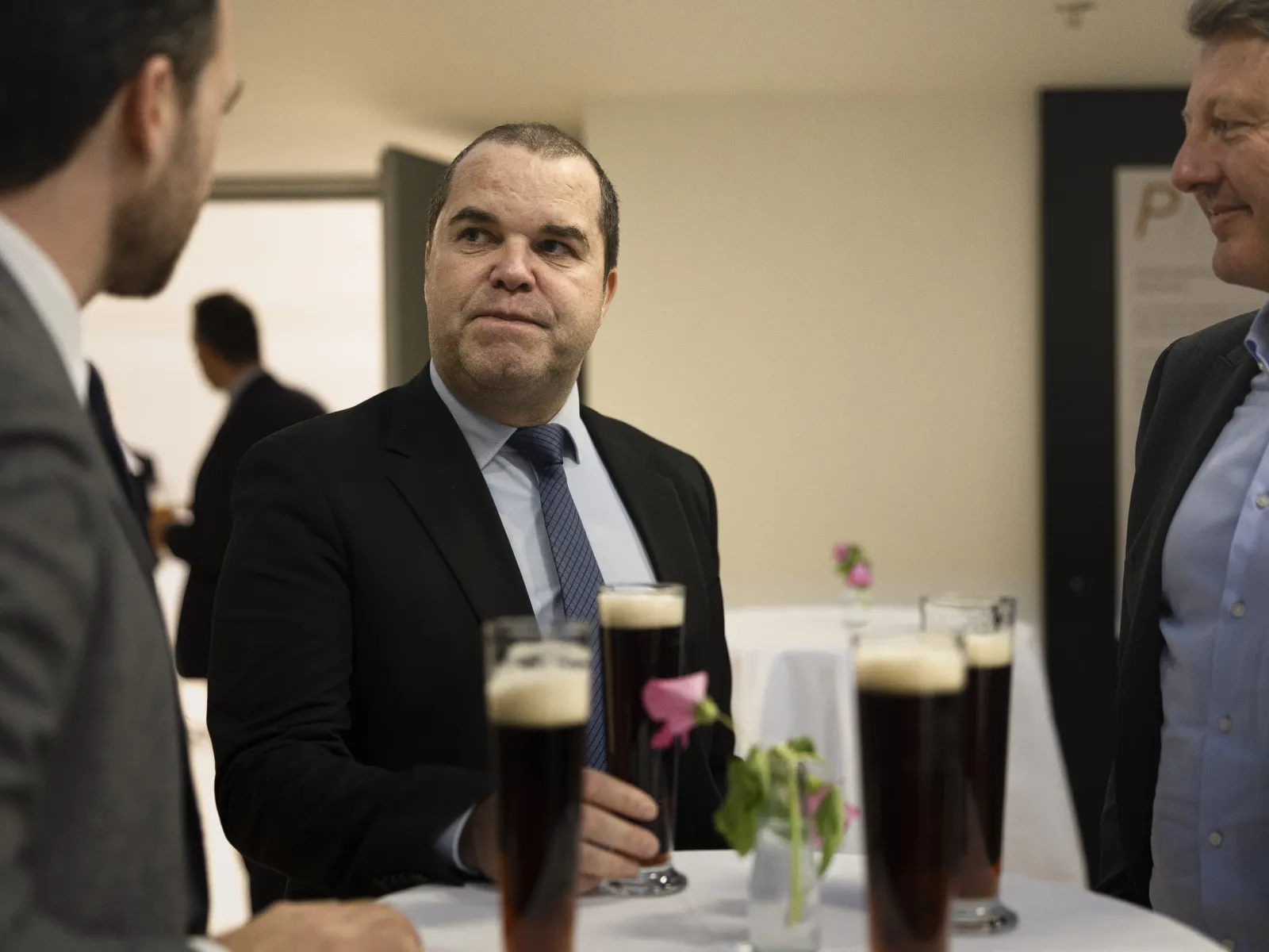 Vernissage Fotoausstellung Christian Clauwers am 7. Oktober 2025 an der Universität Liechtenstein.