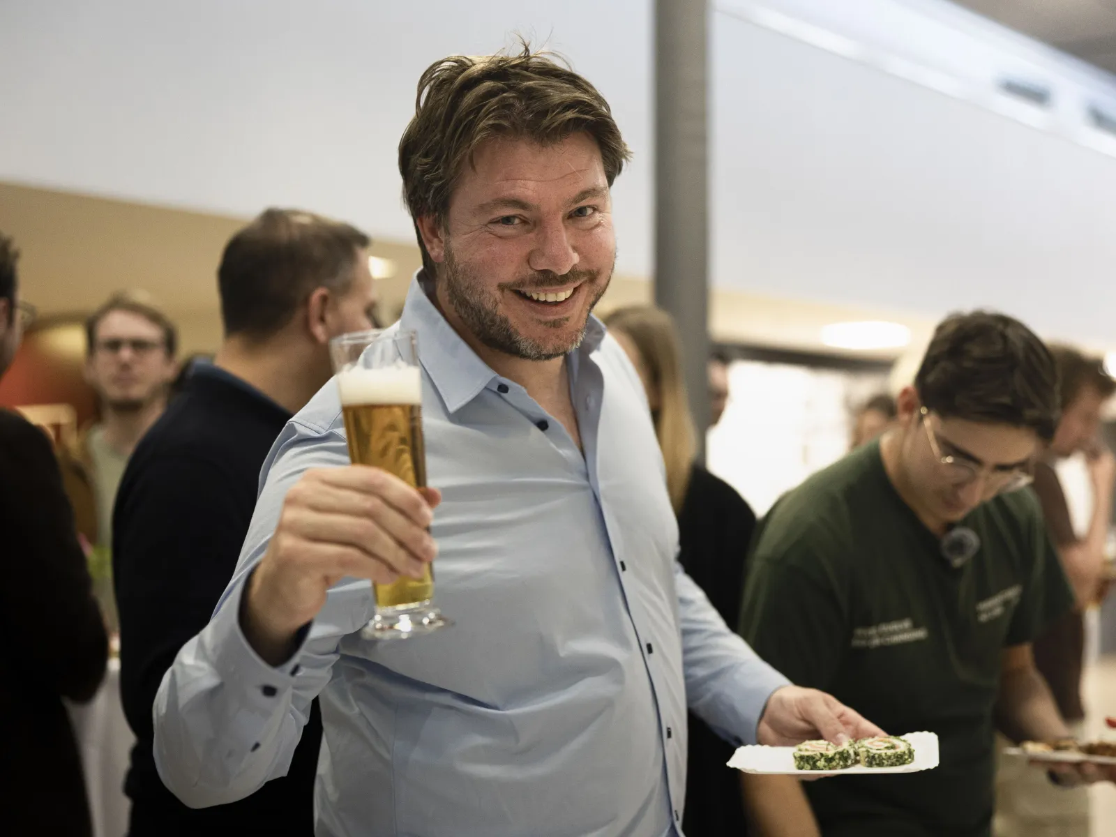 Vernissage Fotoausstellung Christian Clauwers am 7. Oktober 2025 an der Universität Liechtenstein.