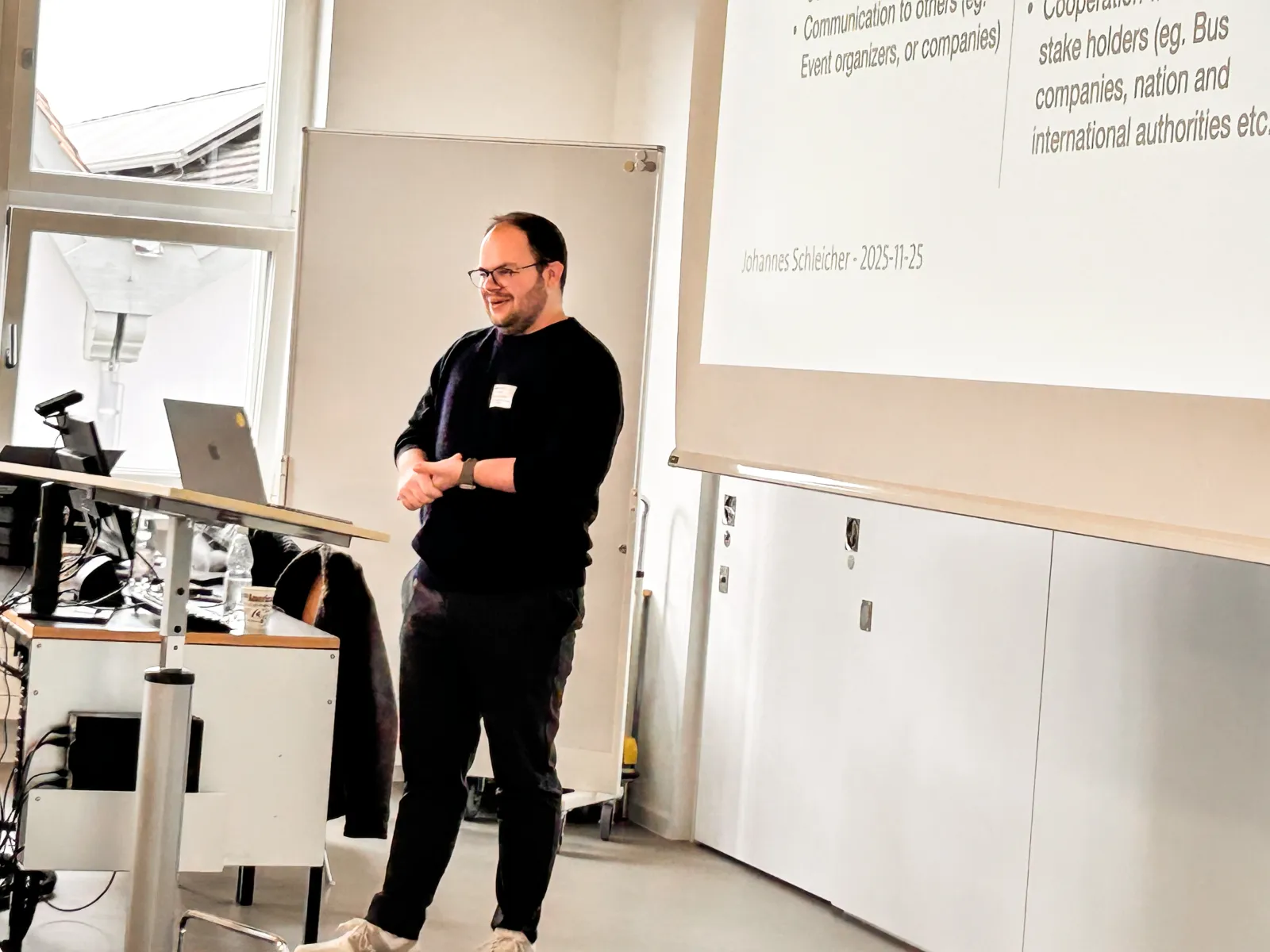 Vortrag Johannes Schleicher - Alumni-Talk Master Wirtschaftsinformatik 