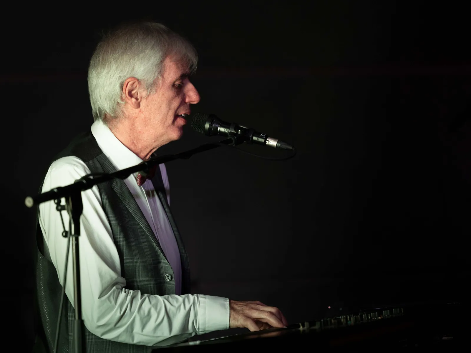 Musiker-Keyboard-Live-Auftritt-Universität-Liechtenstein