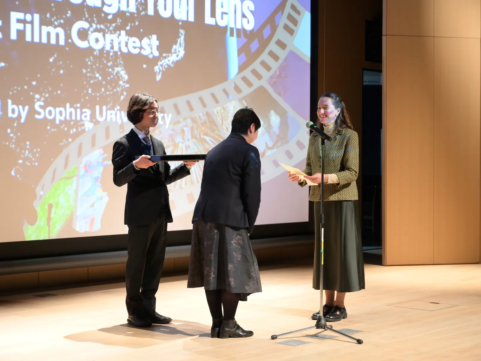 Verleihung eines Preises