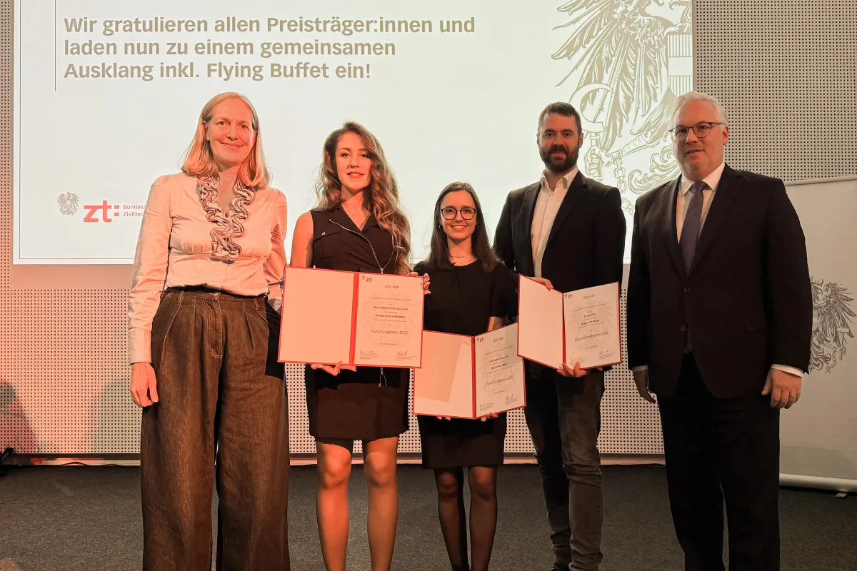 Gruppenfoto Preisverleihung