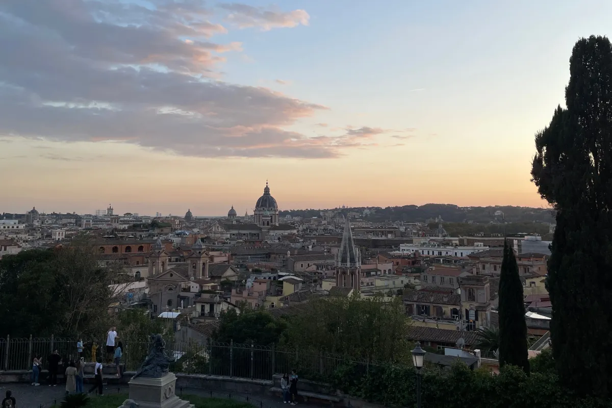 Rom bei Sonnenuntergang