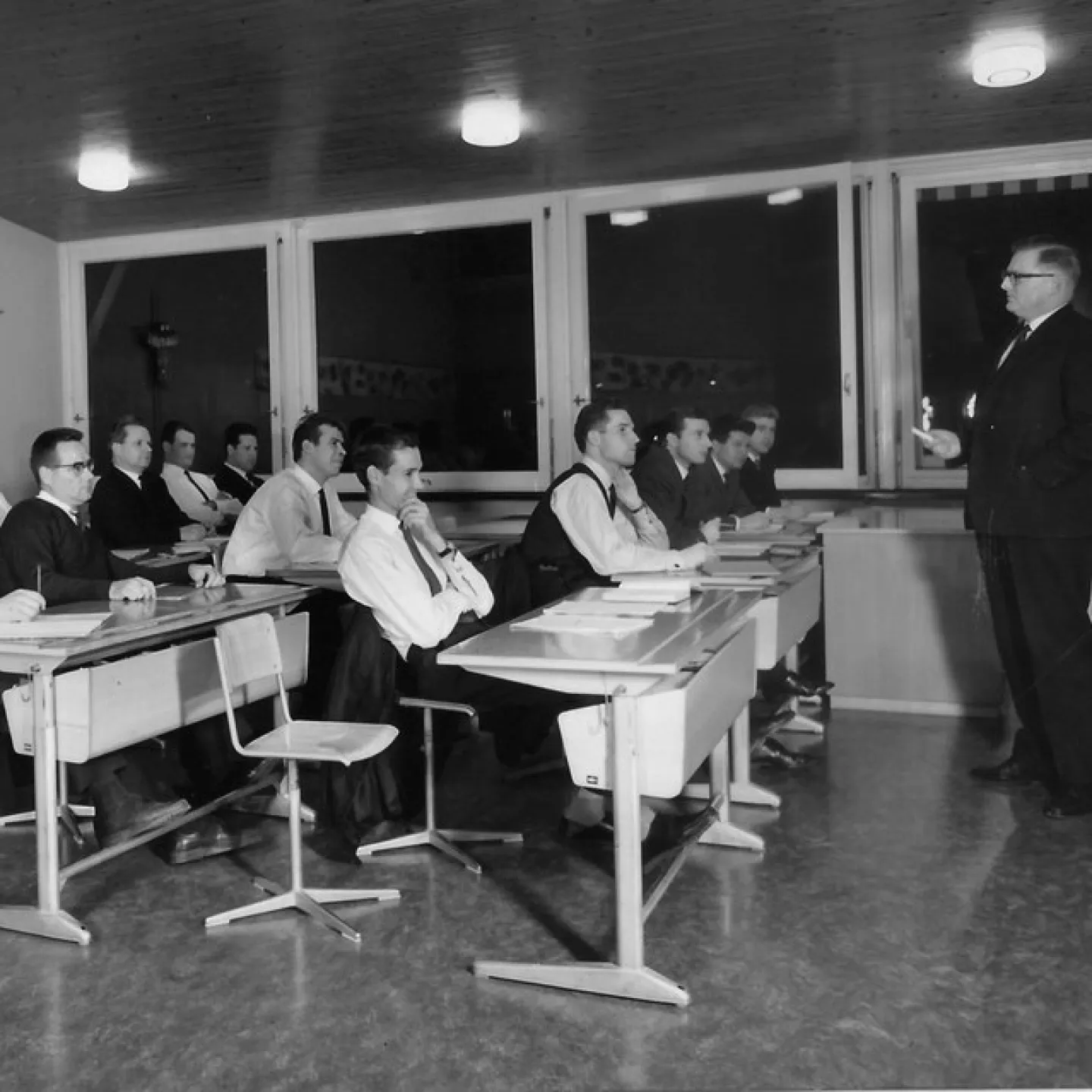 Studierende des Abendtechnikum