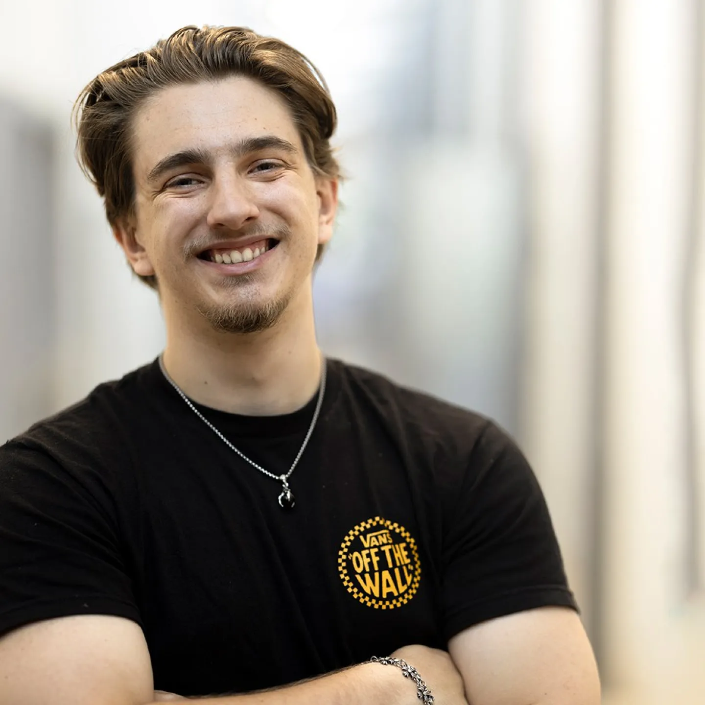 Joshua Längle, ein frischgebackener Kaufmann EFZ.