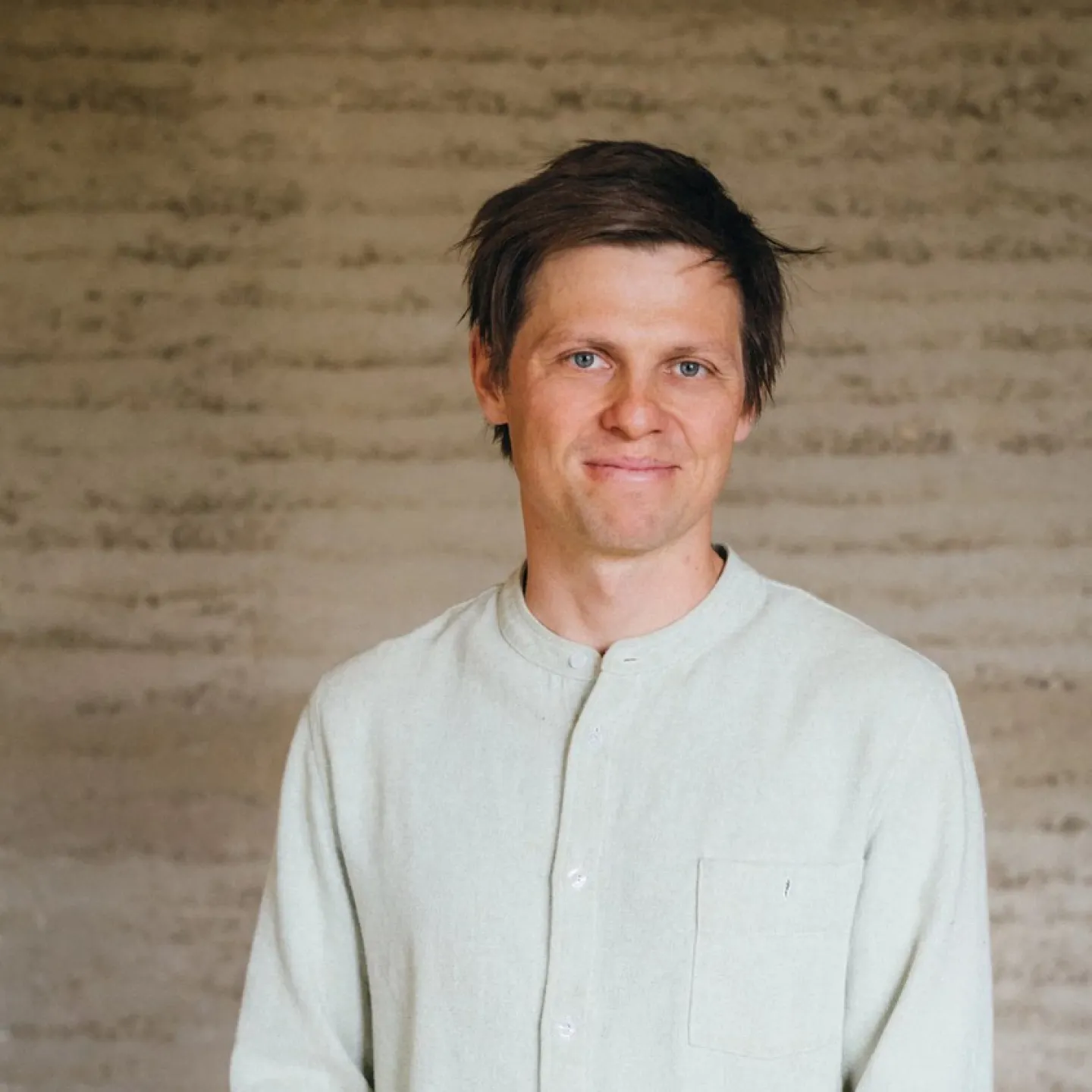 Auf dem Bild ist Martin Mackowitz, Hochschuldozent an der Liechtenstein School of Architecture zu sehen.