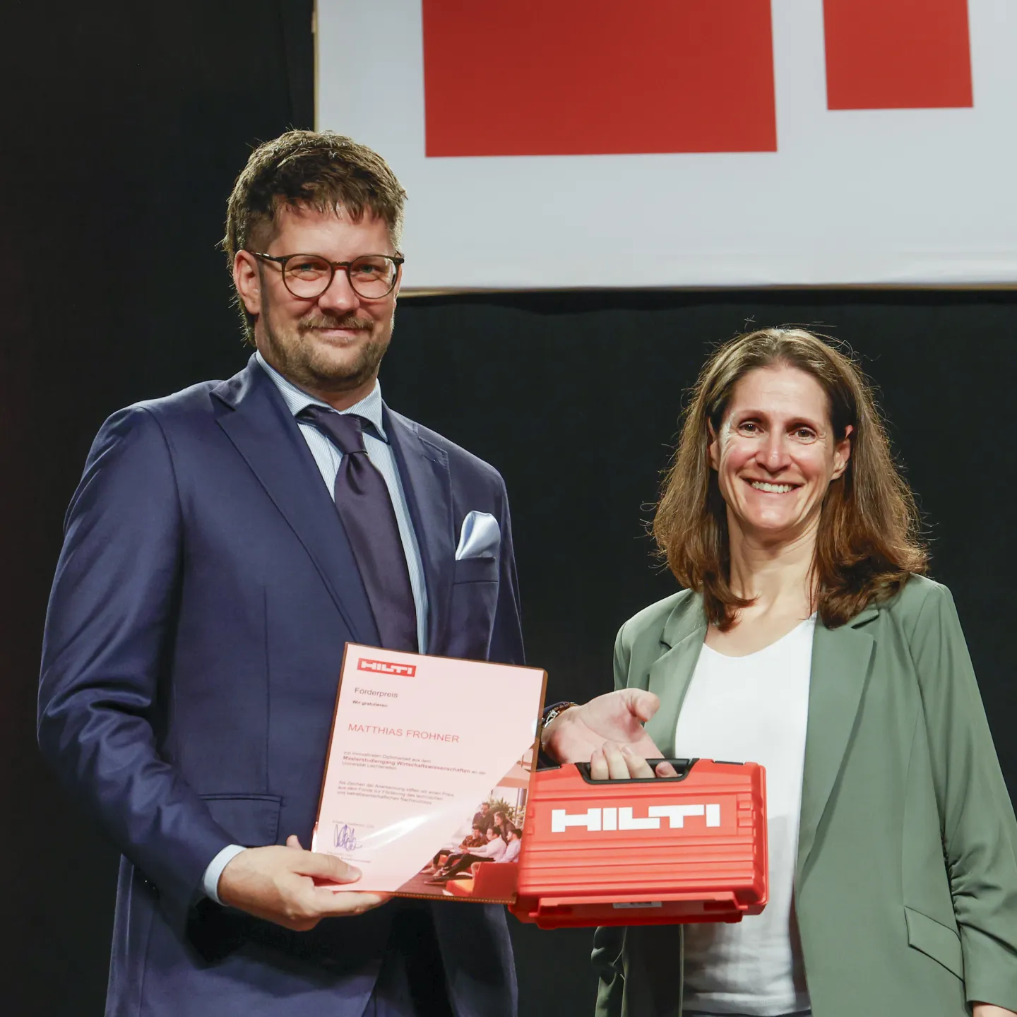 Hilti-Preisträger im Master