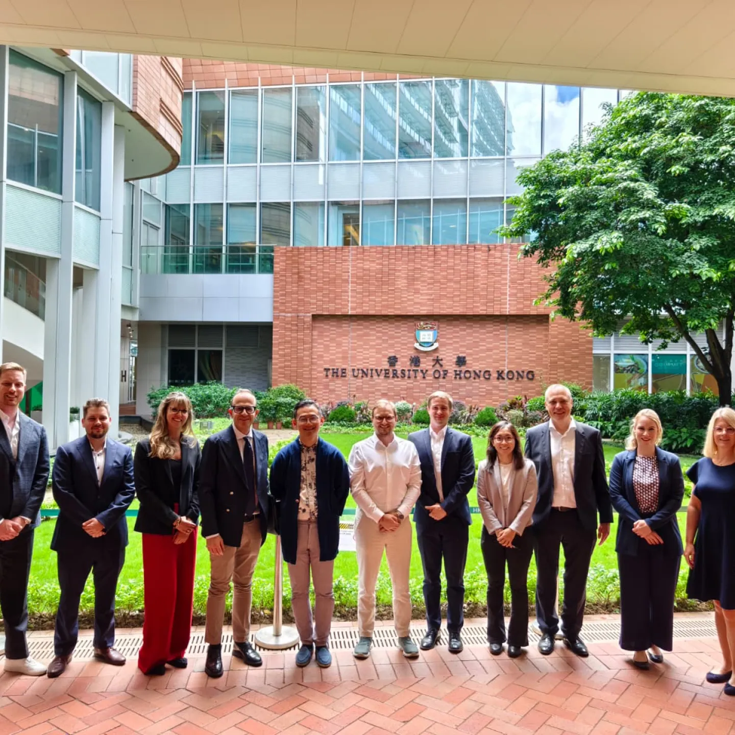 Die Teilnehmenden der Studienreise.