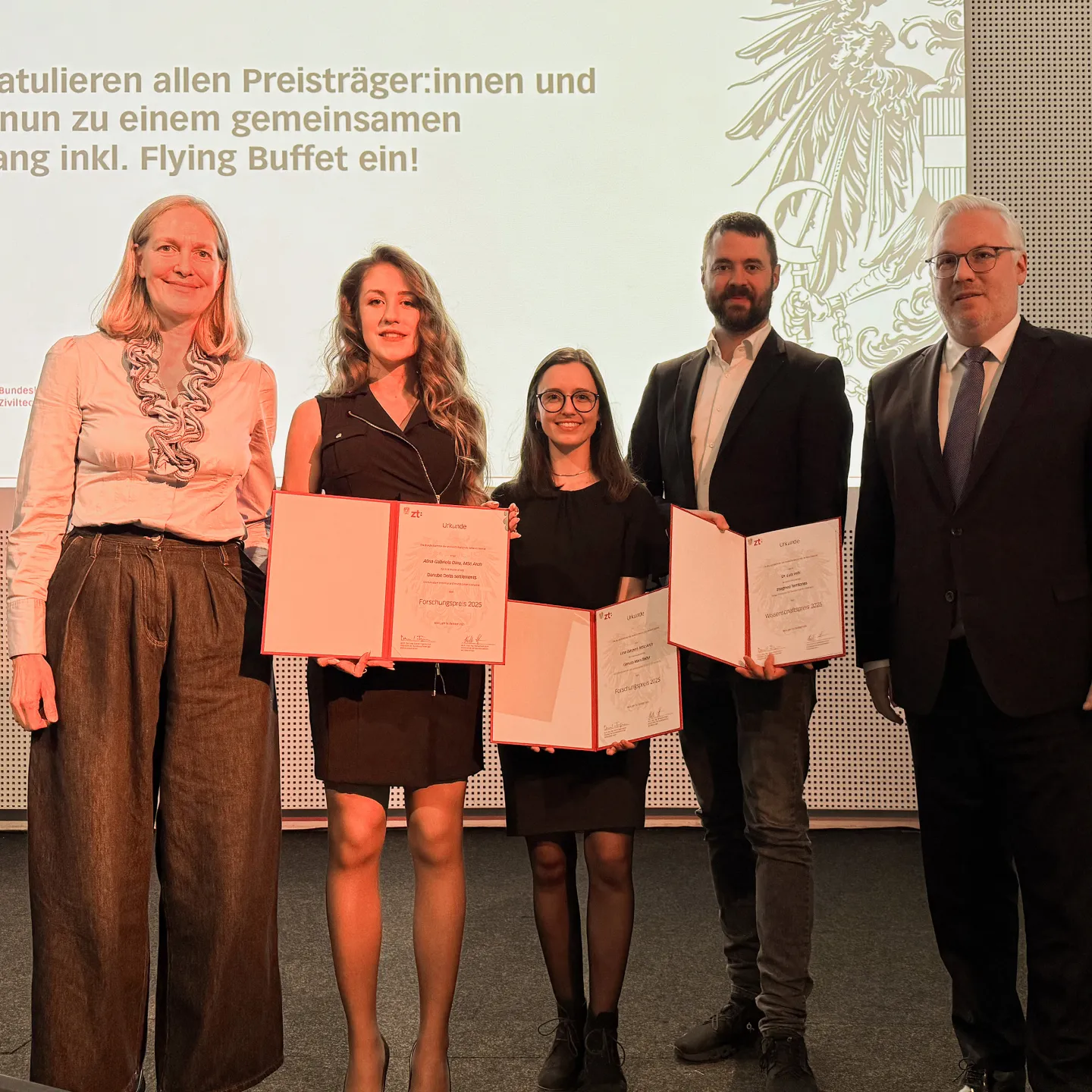 Gruppenfoto Preisverleihung