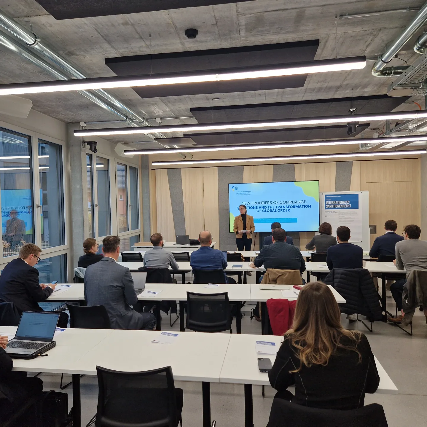 Blick in den Seminarraum während des Intensivkurses