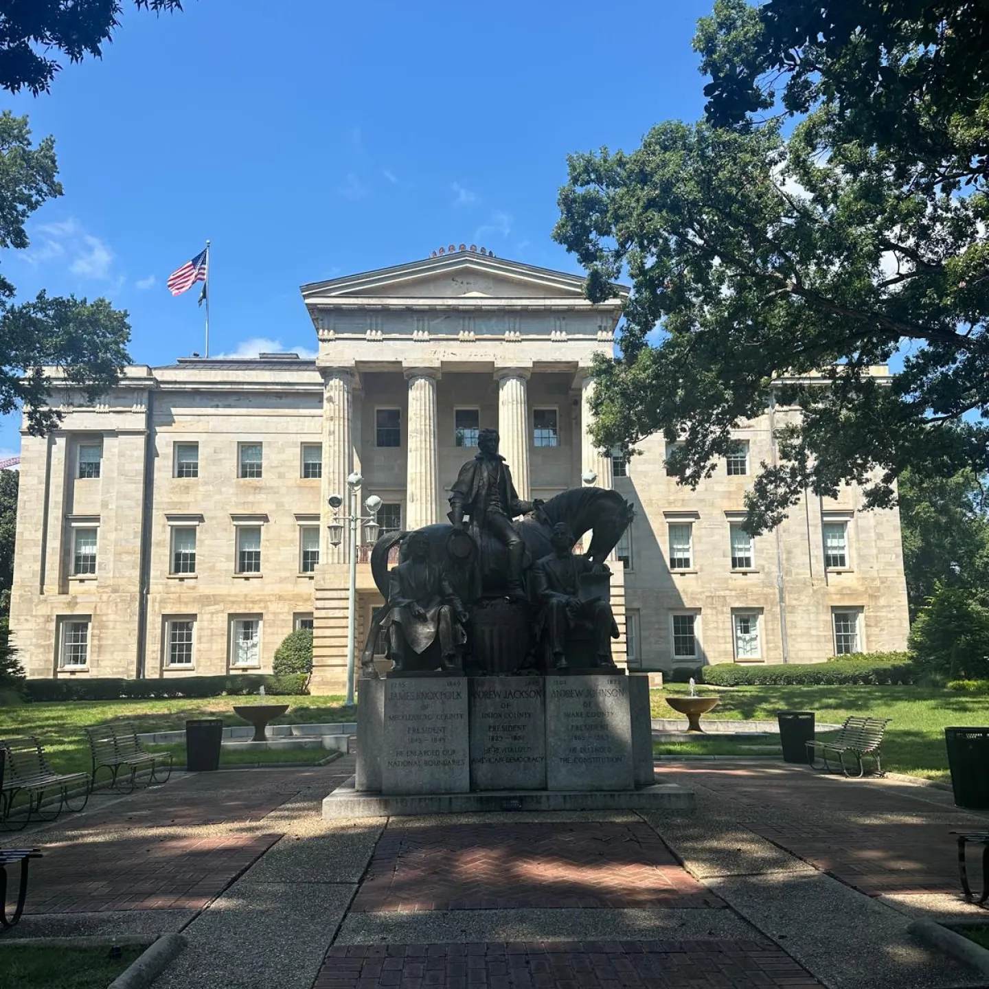 Aussenaufnahme von Raleigh North Carolina