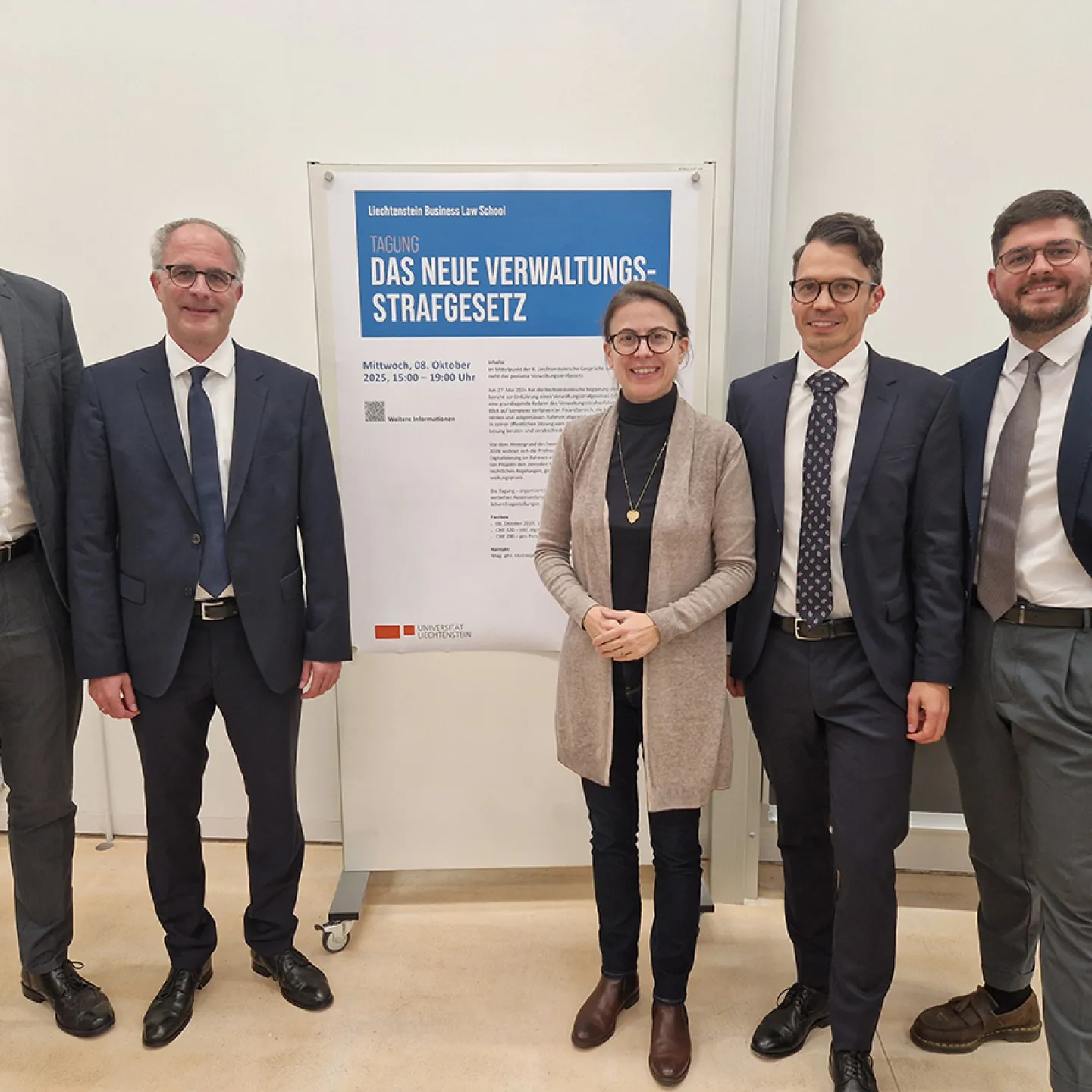 Prof. Dr. Konstantina Papathanasiou mit den Referenten