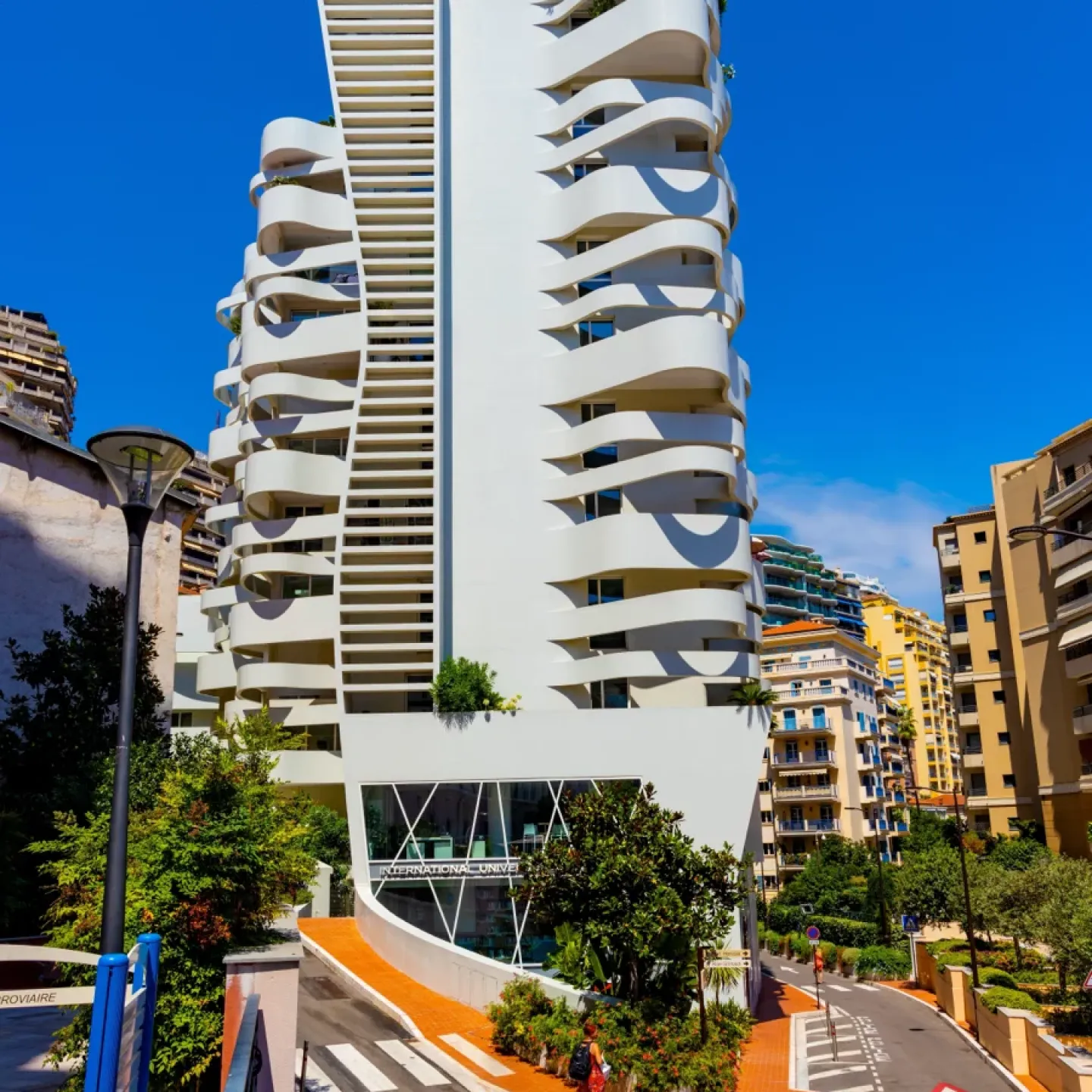 Die Innenstadt Monacos