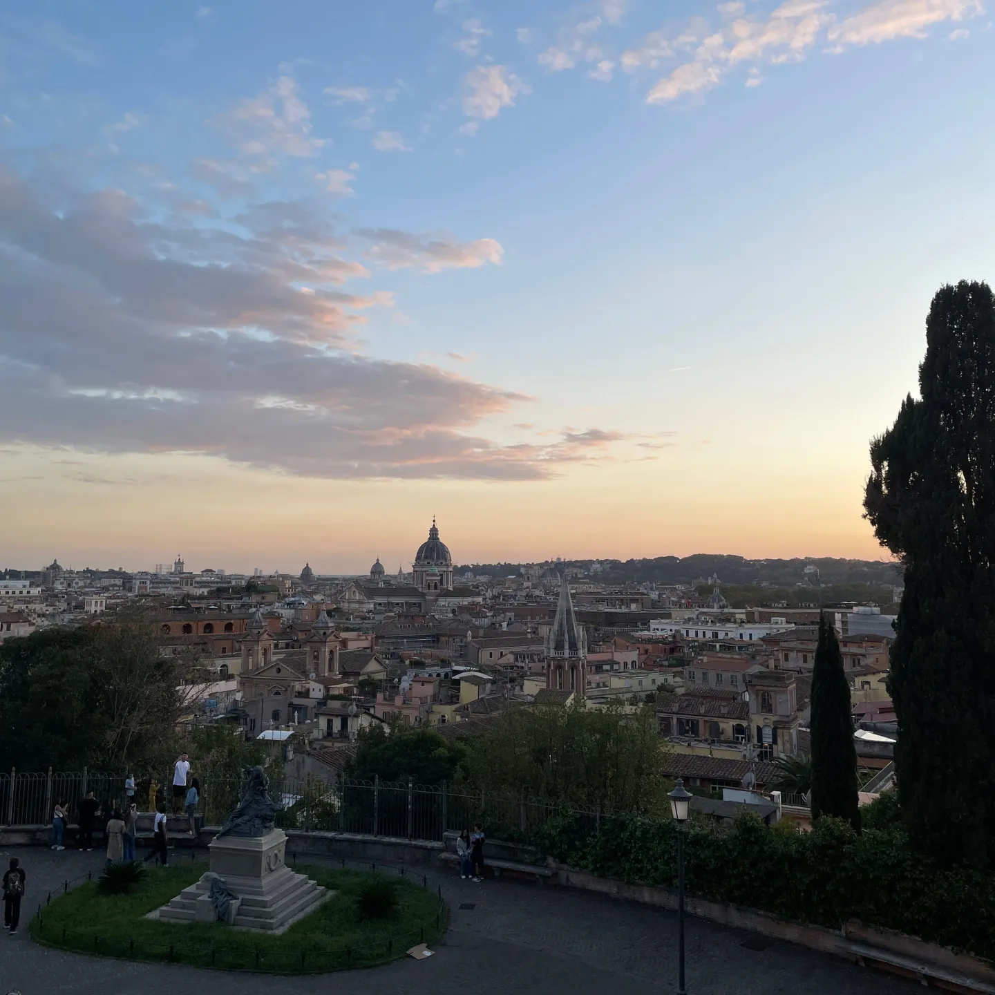 Rom bei Sonnenuntergang