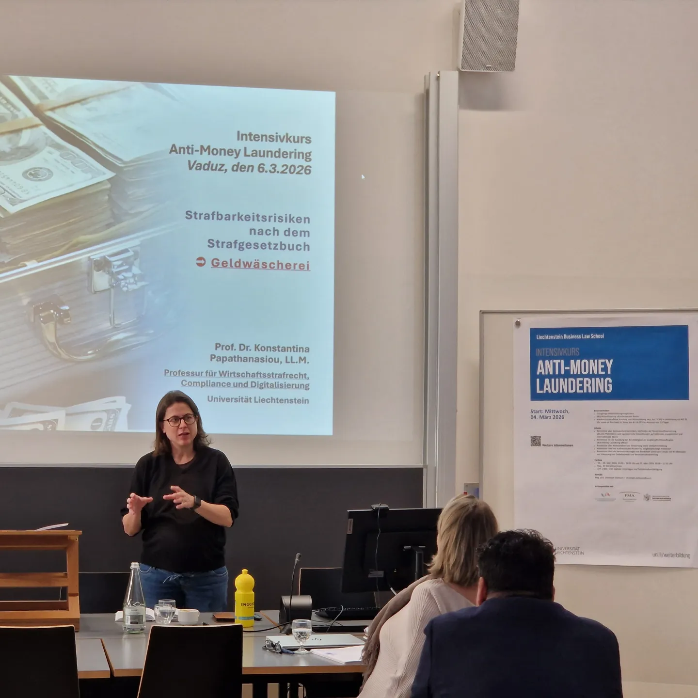 News_Intensivkurs_Anti-Money-Laundering_Geldwaescherei_Universitaet-Liechtenstein