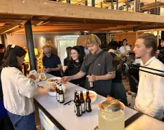 Besucher am Alumni Talk