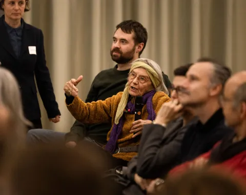 Blick auf das Publikum bei einem Symposium