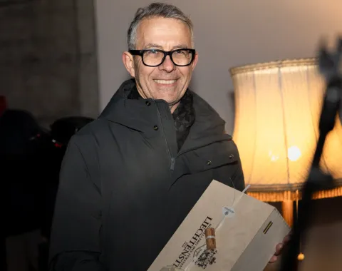 Abschied von Professor Urs Meister am Red Pavillon.