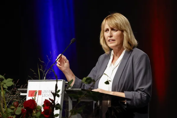 Festrednerin der Bachelor-Absolvierenden, Michelle Kranz