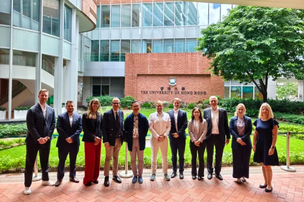 Die Teilnehmenden der Studienreise.