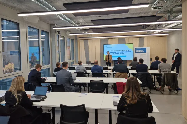 Blick in den Seminarraum während des Intensivkurses