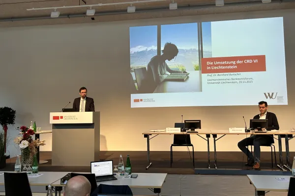 Referent am Bankrechtsforum