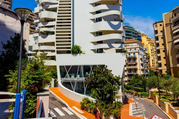 Die Innenstadt Monacos