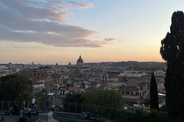 Rom bei Sonnenuntergang