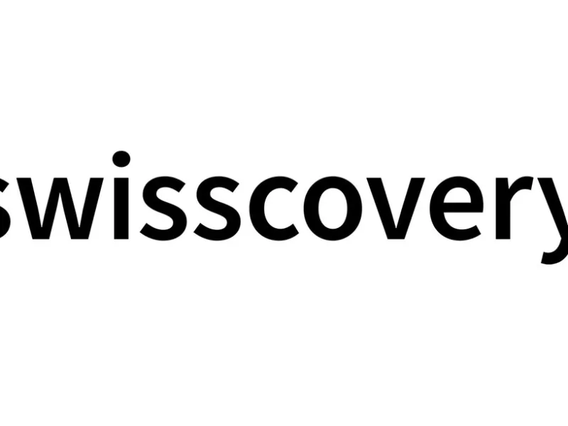 Logo von swisscovery, dem Bibliotheksnetzwerk, dem die Universität Liechtenstein beigetreten ist.