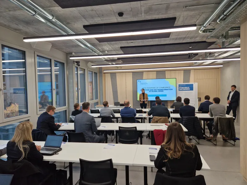 Blick in den Seminarraum während des Intensivkurses